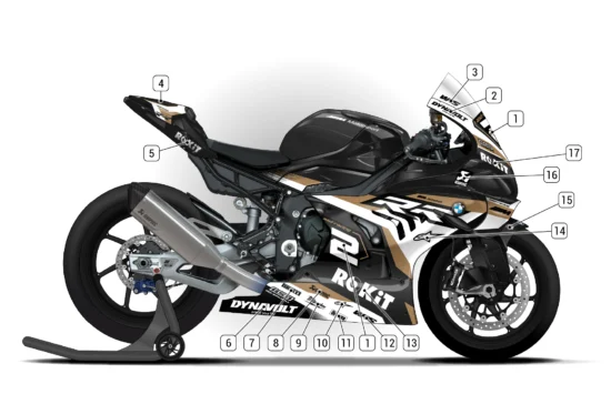 Alternative view of BMW M1000RR 2025/26