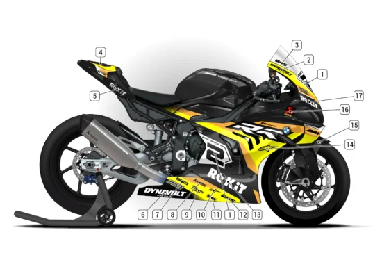 Alternative view of BMW M1000RR 2025/26