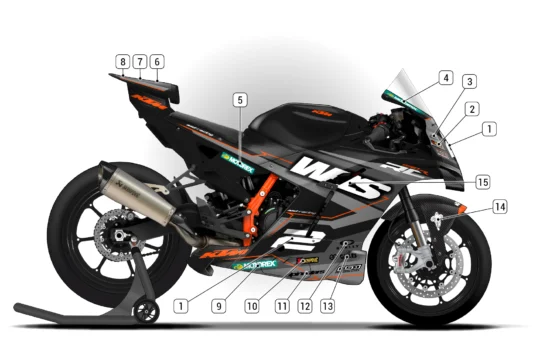 Alternative view of KTM 990 RC R 2026