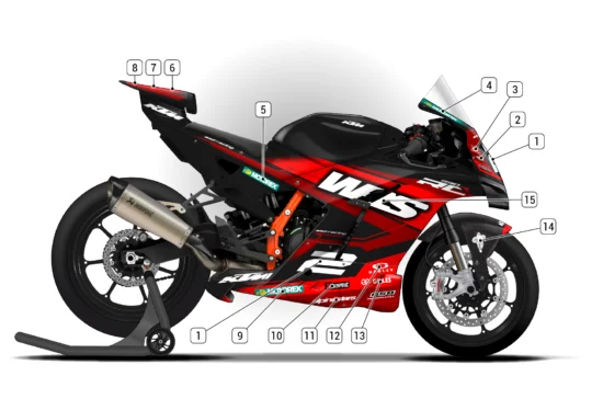 Alternative view of KTM 990 RC R 2026