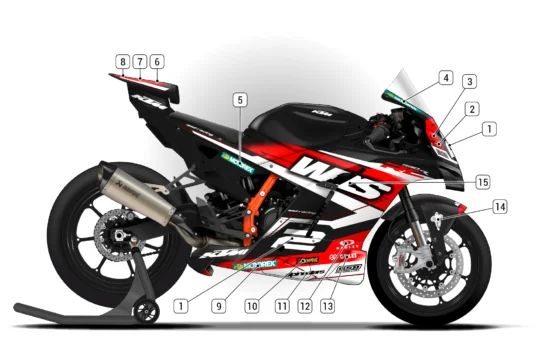 Alternative view of KTM 990 RC R 2026