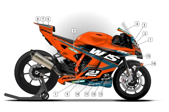 Alternative view of KTM 990 RC R 2026