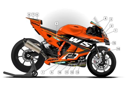 Alternative view of KTM 990 RC R 2026