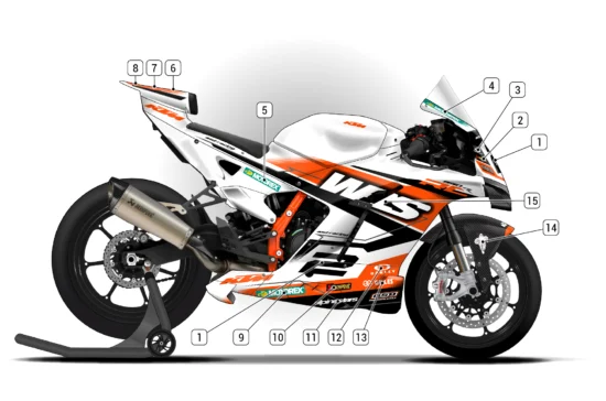 Alternative view of KTM 990 RC R 2026