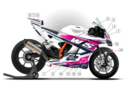 Alternative view of KTM 990 RC R 2026